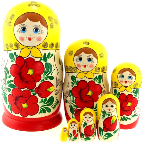 Large classic russian - russian, doll