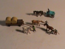 lot HO PREISER DECORS TRAIN 2