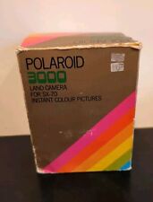 polaroid 3000 Sx-70 Avec Sa Boîte D'origine Non Testé