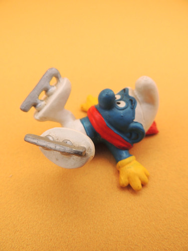 Figurine schtroumpfs patin - schtroumpfs, a
