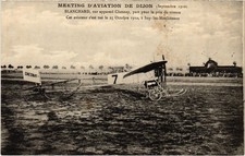 PC AVIATION PILOT BLANCHARD APPAREIL CHESNAY DIJON (a67953)