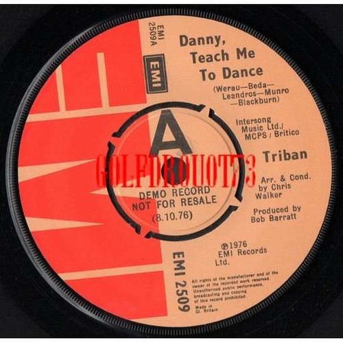 Triban danny teach me to - triban,
