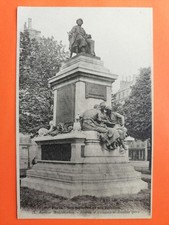 PARIS GARDEN MALESHERBES 1862 General CATROUX Statue of Alexander DUMAS Father
