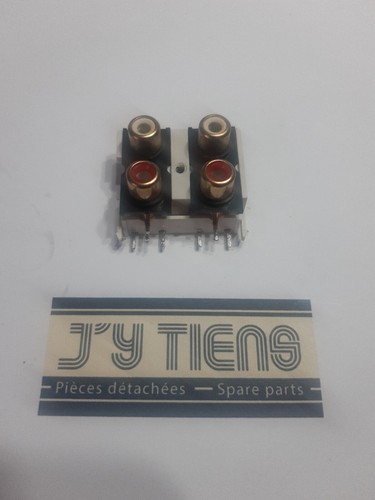Connecteur rca cinch - cinch, ampli