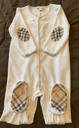 Pyjama velours burberry - velours,