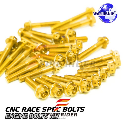 Aluminum engine bolts kit set - engine,