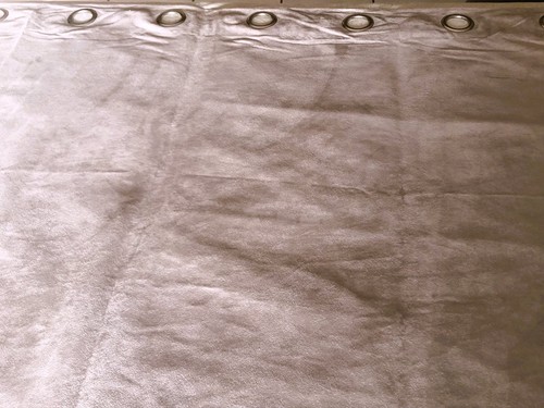 Rideau velours taupe - rideau,