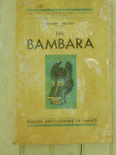 Les Bambara   Monographie ethnologique africaine   Viviana Paques