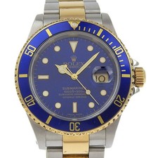 ROLEX Submariner Watches 16613 Blue Sub Combination P cal.3135 blue/gold b...