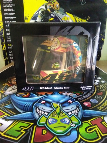 Casque minichamps rossi 2 - casque, 1/2