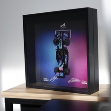 Alpine F1 3D Shadowbox 50x50 -