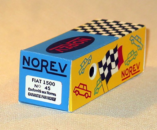 Norev fiat 1500 boite repro - norev,