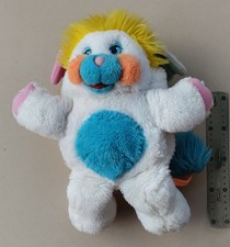 Peluche Popples Puffball Blanc