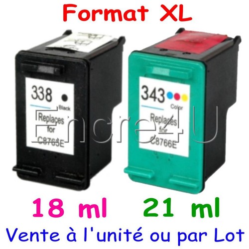 Lot encres compatibles 338 - lot,