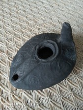 lampe a huile en terre cuite