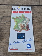 Ancienne Carte Officielle Du Tour De France 1993