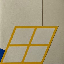 ANDRE STEMPFEL, original screen print 1994, Atelier Del Arco