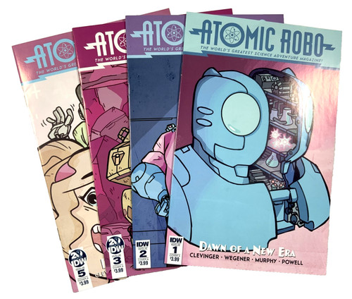 Idw atomic robo - of, new
