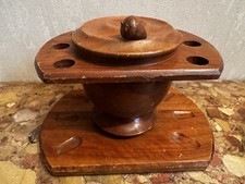 Porte Pipes en Bois Massif -