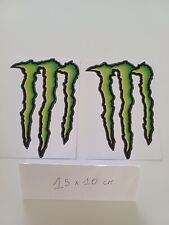 Stickers 2 Coat of Arms Scratch 15x10 Stickers "Monster Energy" Car Motorcycle Suitable For Everything