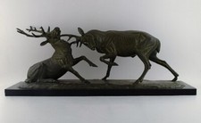 Irénée Rochard (1906-1984), France. Colossal sculpture. Fighting deer.