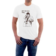 Lt Columbo Detective T-shirt Just One More Thing Police TV Cop Tee by Sillytees