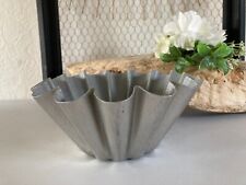 225⚜️ Antique Tefal Metal Cake Brioche Mold Height 8cm Vintage