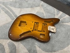 new old stock Warmoth Fender Jaguar Brown Burst finished  Body
