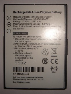Batterie origine mate pdag - d'origine,