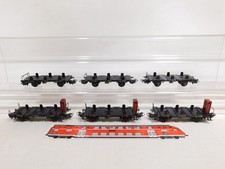 6x Märklin H0 AC Wagon Transport de Containers Sans Conteneur DB 4920 4520 4614