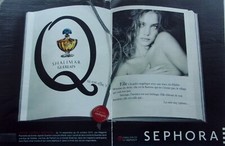 publicite papier  parfum