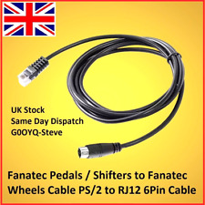 Fanatec Pédales / Shifters À Roues Câble PS2 RJ12 6Pin Simulation Course
