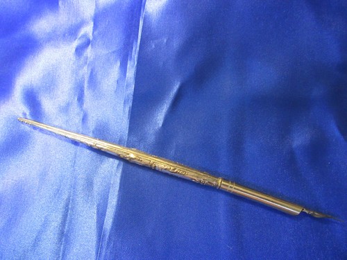Ancien porte plume - porte-plume, metal