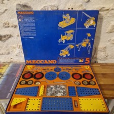 BOITE MECCANO N°5 BLEUE