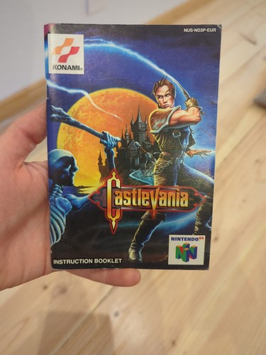 Notice sans boîte castlevania - notice,