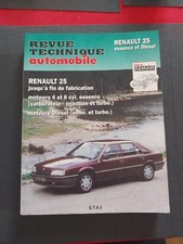 REVUE TECHNIQUE RENAULT 25 V6 2.7 2.8 i 2.5 Turbo 2.0 2.2 i Essence 2.1 Diesel 
