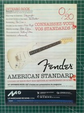 040 Photo de magazine années 2000 - GUITARE FENDER AMERICAN STANDARD