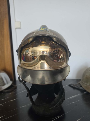 Casque pompier argenté - de,