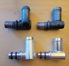 E30 TB Elbows, CNC, rare part BMW M20 engine NLA throttle body Part