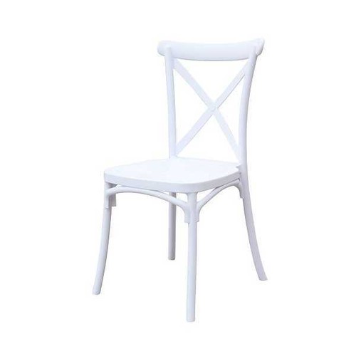 Crossback chaise résine - chaise,