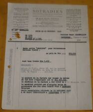 1958 Sotradies Paris Tractors Straw Axe for Harvester Thresher