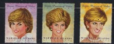 MNH Princess Diana  Stamps from Marshall Is.......34P........C-126