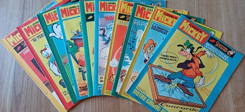 Journal mickey lot - le,