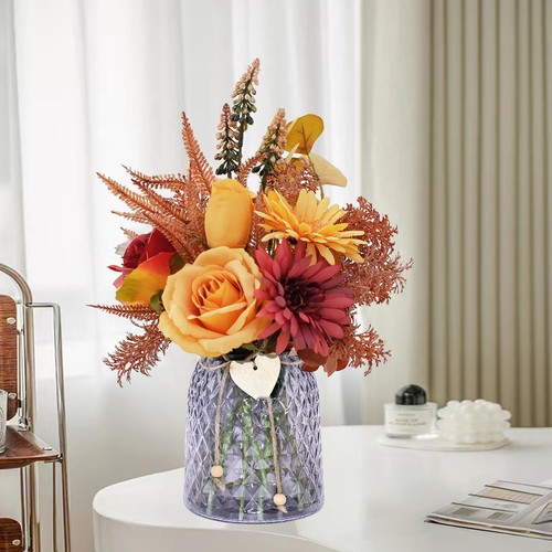 Fleur artificielle rose - ,