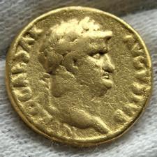 Monnaie, Rome, Aureus Neron
