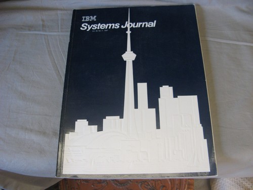 Ibm systems journal - systems, vol.