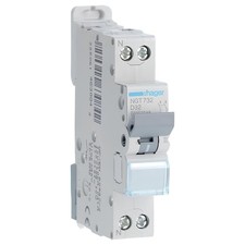 Hager NGT732 - Disjoncteur 32A 1P+N 6-10kA Courbe D 1 module