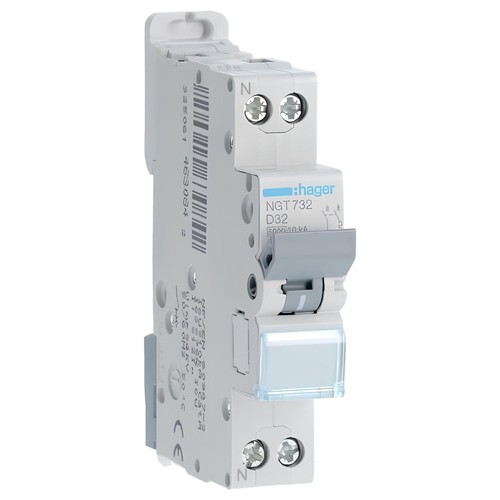 Hager ngt732 disjoncteur - hager, 32a