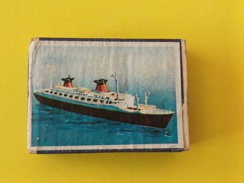 Antique wooden matchbox