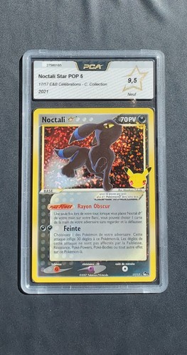 Carte pokémon noctali - pokémon, star